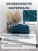 Плед / полотенце из велсофта для кошек и собак универсальный 100х70см изумруд модная полоска 4375170060