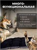 Лежанка-матрас для собак и кошек 90х60см, двусторонний, серый 4343489650